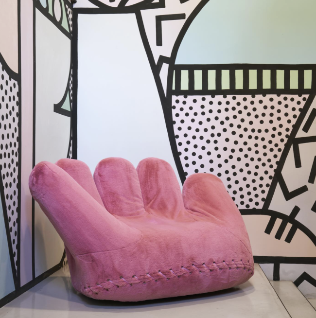 Poltronava - Joe Plush - Gant rose 